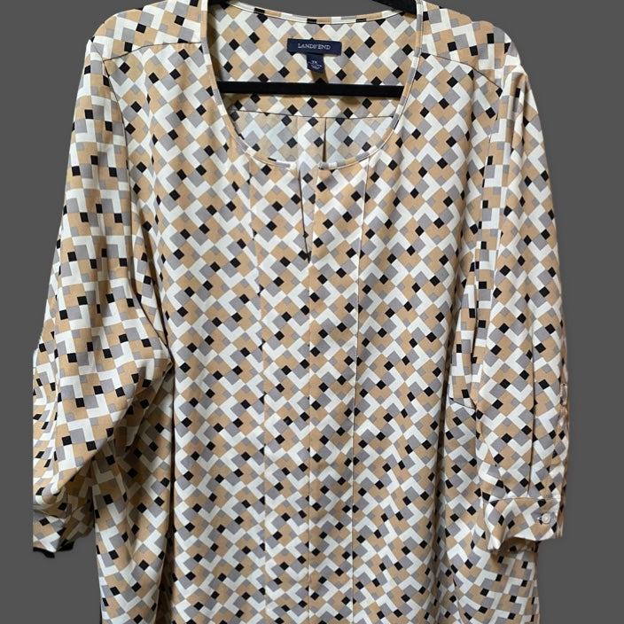 Ms. Flo Printed Blouse